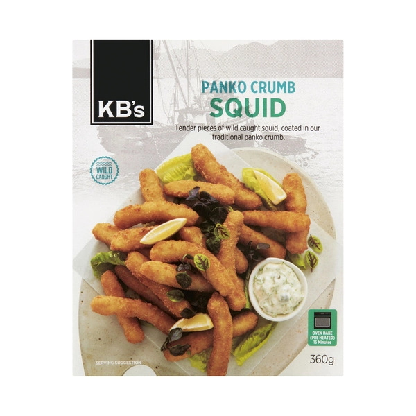 KB Panko Crumb Squid 360g