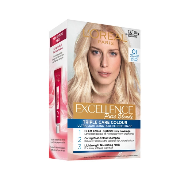 L'Oreal Excellence 01 Very Light Natural Blonde 1 pack