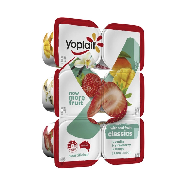 Yoplait Classic Yoghurt 6x160g 960g