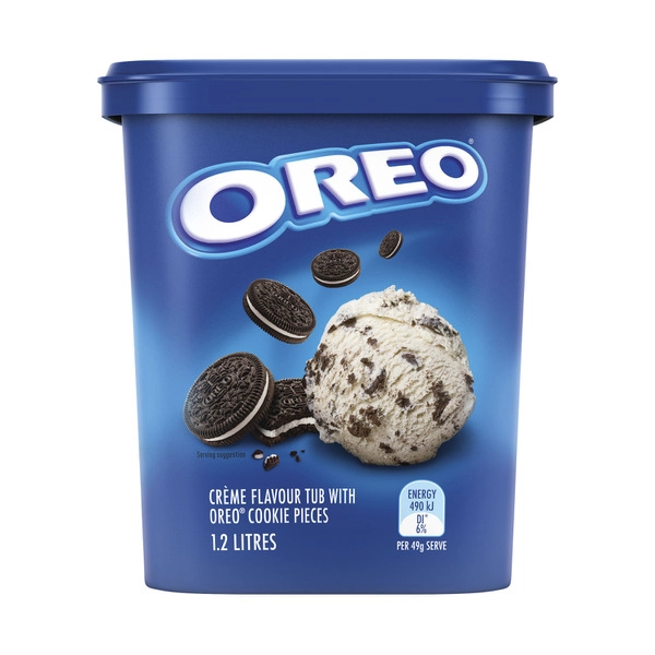 Peters Oreo Ice Cream Tub 1.2L