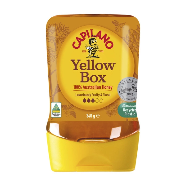 Capilano Yellow Box CAPILANO YELLOW BOX BOX HONEY 340G 