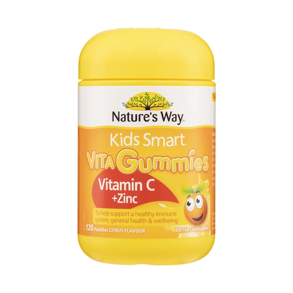 Natures Way Kid Smart NATURES WAY KID SMART VITA GUMMIES VITAMIN C + ZINC 