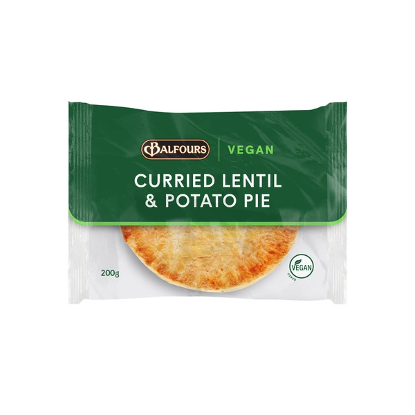 Balfours Vegan Curried Lentil & Potato Pie 200g