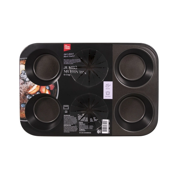 Cook & Dine 6 Cup Jumbo Muffin Tin 1 each