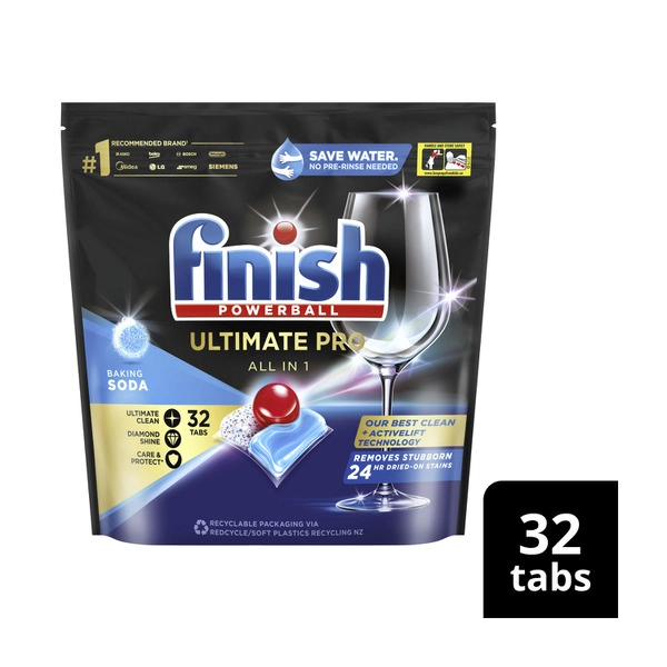 Finish Quantum Ultimate Pro Baking Soda 32 pack