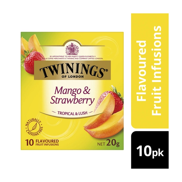 Twining's Mango & Strawberry Infusions Tea Bags 10 pack