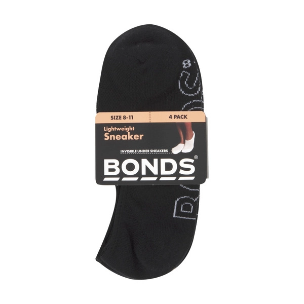 Bonds Womens Sneaker Logo Lite 3+ & 8+ 4 pack