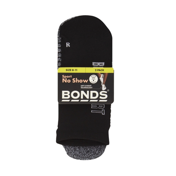 Bonds Womens Sport Tech No Show 3+ 2 pack