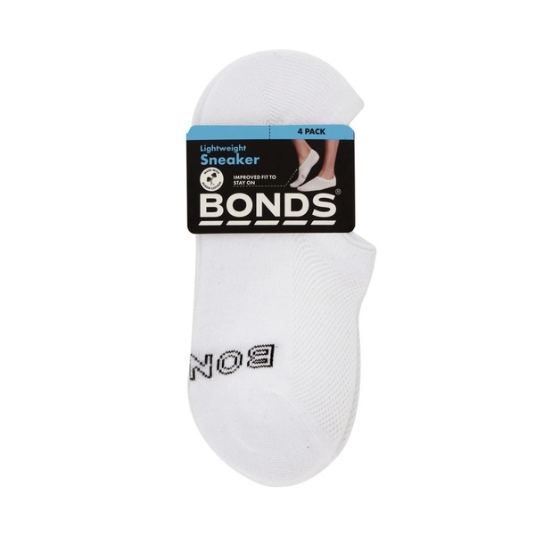 Bonds Mens Sneaker Logo Lite 6+ & 11+ 4 pack