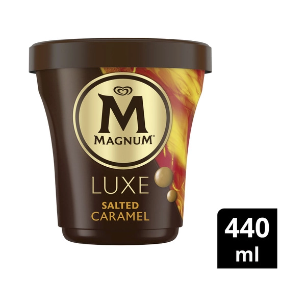 Magnum Ice Cream Luxe Salted Caramel Tub 440mL