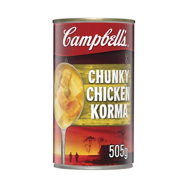 Campbells Chunky CAMPBELLS CHUNKY SOUP CHICKEN KORMA 505G 