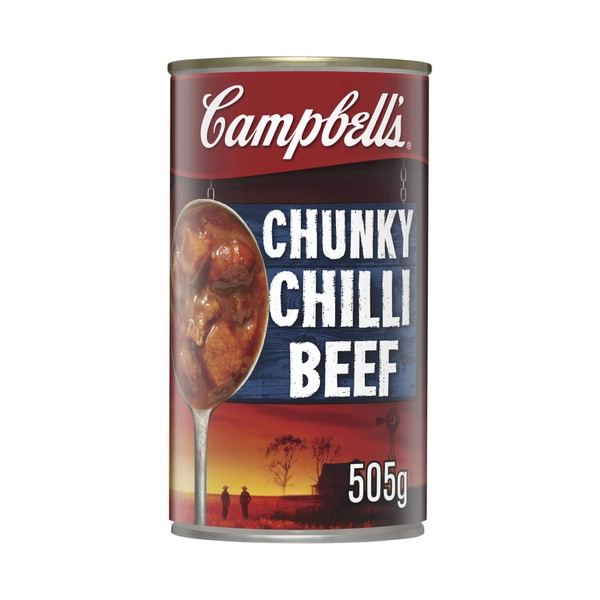 Campbell's Chunky Soup Chilli Beef 505g