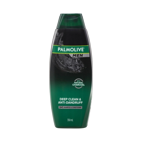 Palmolive Mens 2 In 1 Deep Clean & Anti- Dandruff 350mL