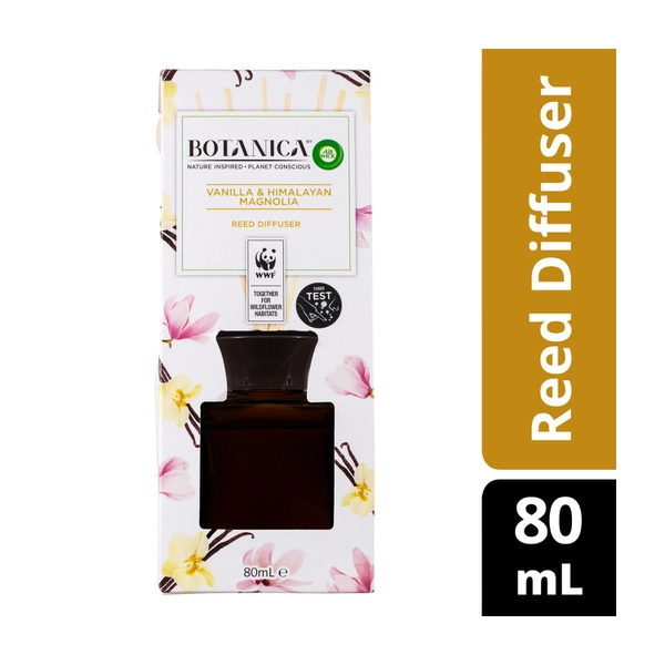 Botanica Vanilla & Himalayan Magnolia Reed Diffuser 80mL