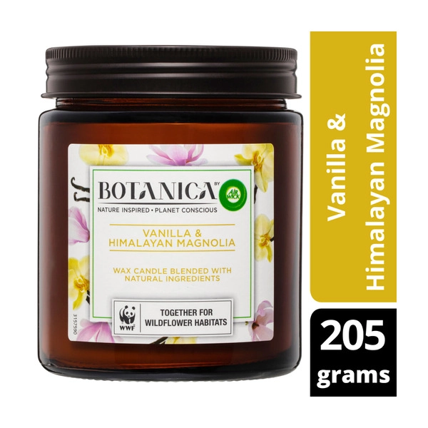 Botanica Vanilla & Himalayan Magnolia Candle 1 each