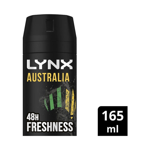 Lynx Aerosol Australia Deodorant 165mL