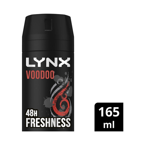 Lynx Aerosol Voodoo Deodorant 165mL