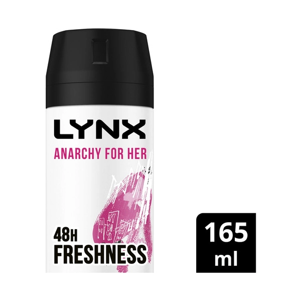 Lynx Women Aerosol Anarchy Deodorant 165mL