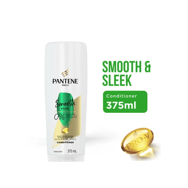 Pantene Smooth & Sleek Conditioner 375mL