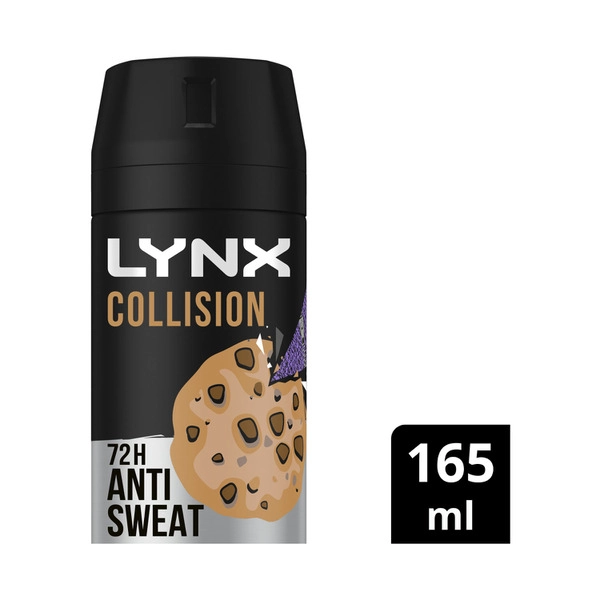 Lynx Collision Leather + Cookies Antiperspirant Aerosol 165mL