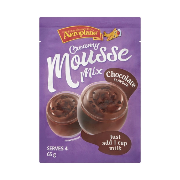 Aeroplane Mousse Chocolate 65g