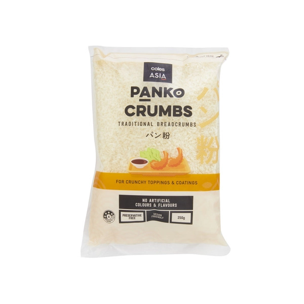 Coles Asia Panko Crumbs 250g