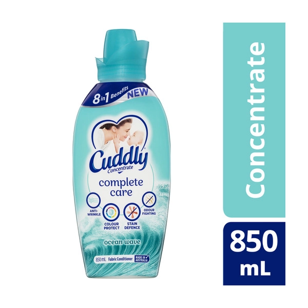 Cuddly Concentrate Complete Care Ocean Wave Fabric Conditioner 850mL