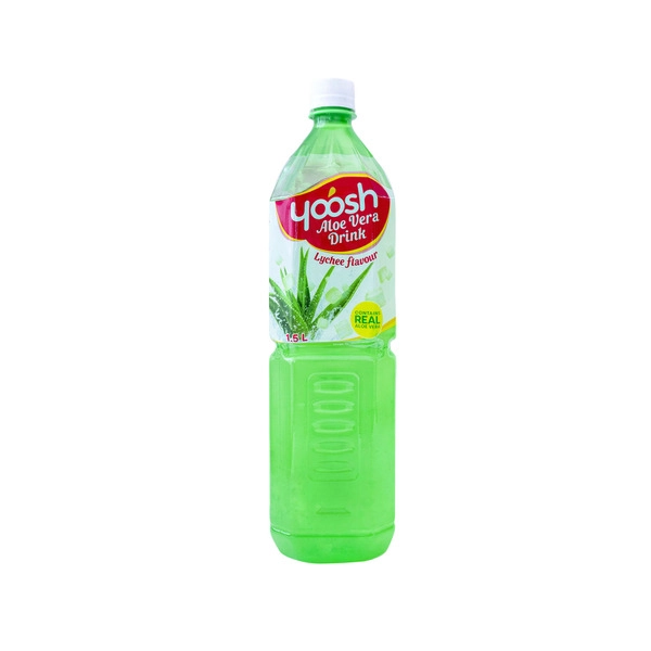 Yoosh Lychee Flavour Aloe Vera Drink 1.5L