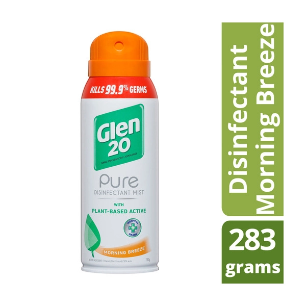 Glen 20 Air Disinfectant GLEN 20 PURE AIR FRESHENER MORNING BREEZE 283G 