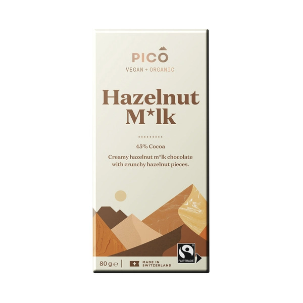 Pico Hazelnut Milk Chocolate 80g