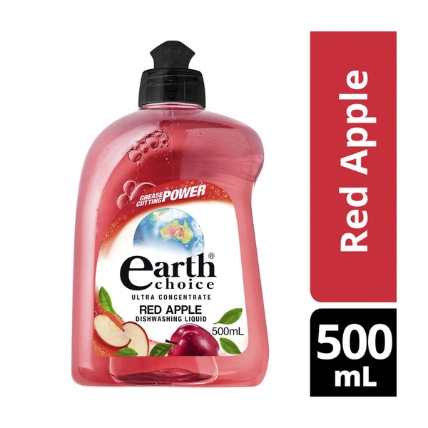 Earth Choice Concentrate Red Apple Dishwashing Liquid 500mL