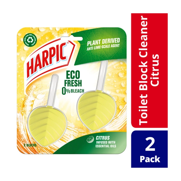 Harpic Eco Fresh Citrus Toilet Cleaner Block 70g