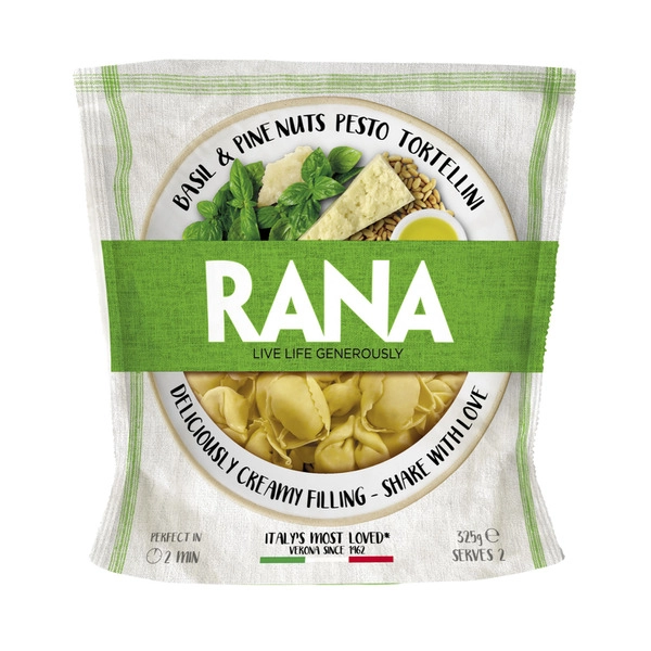 Rana Filled Tortellini Basil And Pine Nuts 325g