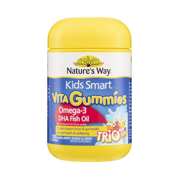 Nature's Way Kids. NATURE'S WAY KIDS VITAGUMMIE OMEGA 120PACK 