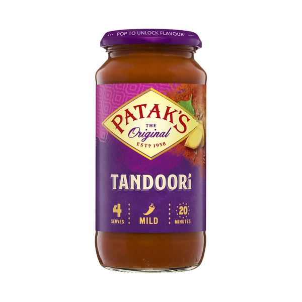 Patak's Tandoori Simmer Sauce 450g