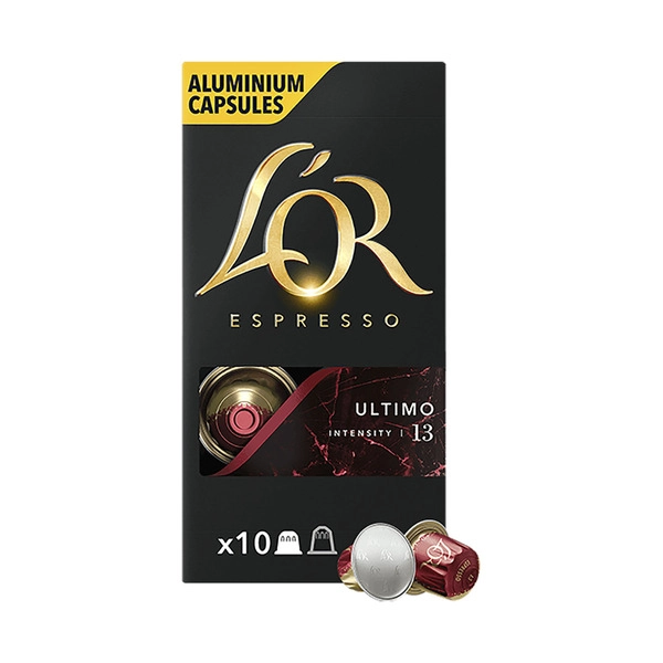 L'or Espresso Ultimo Intensity 13 Coffee Capsules 10 Pack