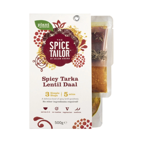 The Spice Tailor THE SPICE TAILOR SPICY TARKA LENTIL DAAL 500G 