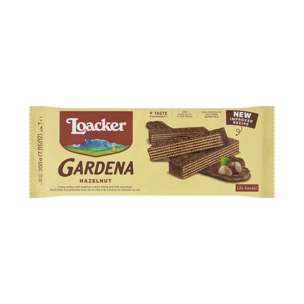 Loacker Gardena Hazelnut Wafer 200g