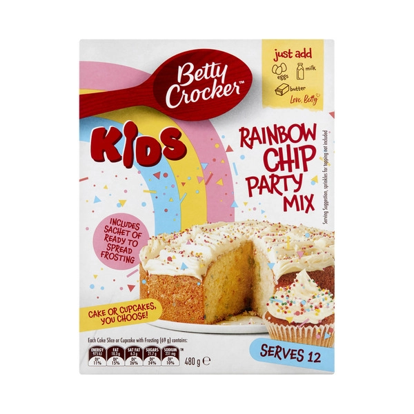 Betty Crocker Rainbow Cake Mix 480g