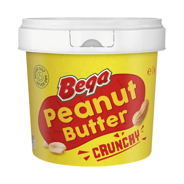 Bega Peanut Butter Crunchy 2kg