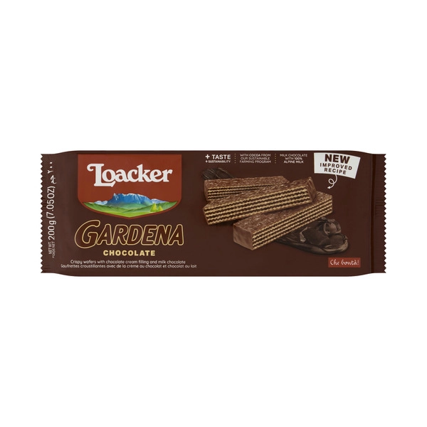 Loacker Gardena Chocolate Wafer Biscuits 200g