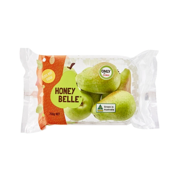 Coles Honey Belle Pears 750g 1 each