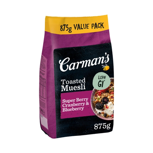 Carman's Super Berry Muesli 875g