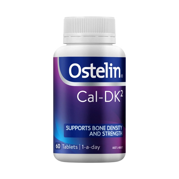 Ostelin Cal-DK2 Calcium + Vitamin D Tablets D3 For Bones 60 pack