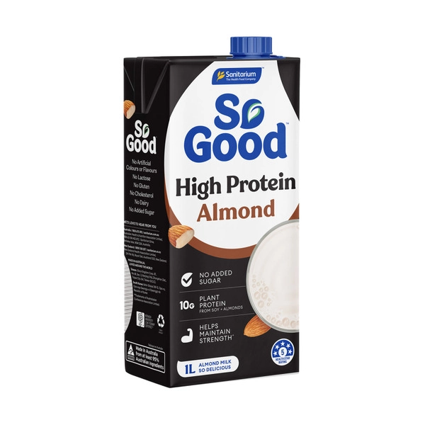 Sanitarium So Good High Protein Almond Milk 1L