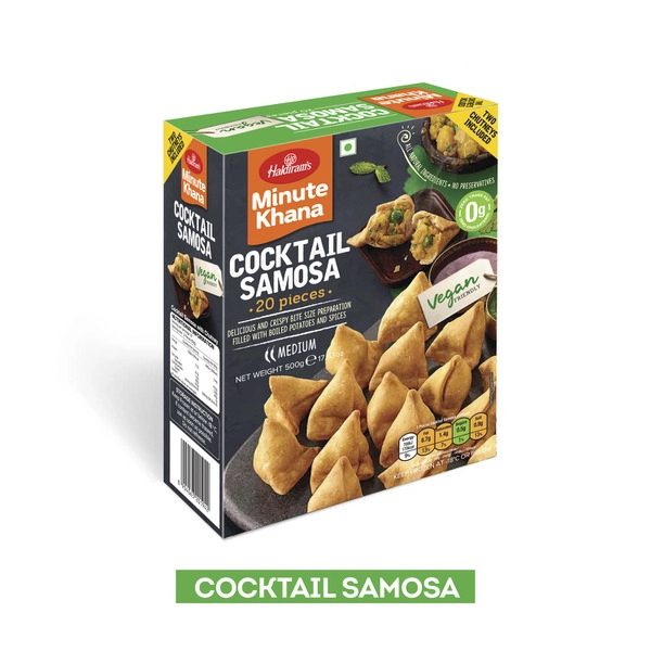 Haldirams Cocktail Samosa 500g