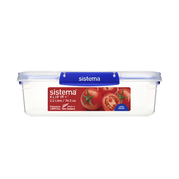 Sistema Klip It Plus Rectangle Container 2.2L 1 each