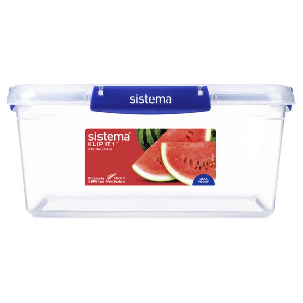 Sistema Klip It Plus Rectangle Container 3.35 Litre 1 each