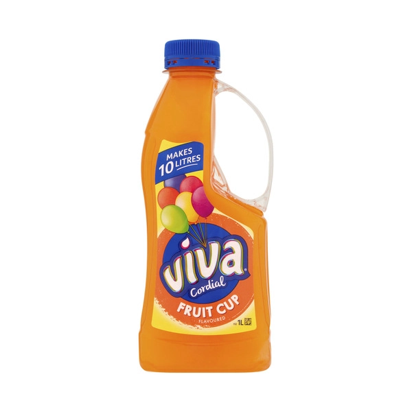 Viva Fruit Cup Cordial 1L