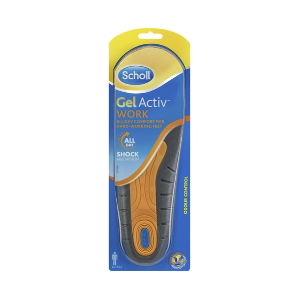 Scholl Gel Activ Insole Work & Boot Large 1 each